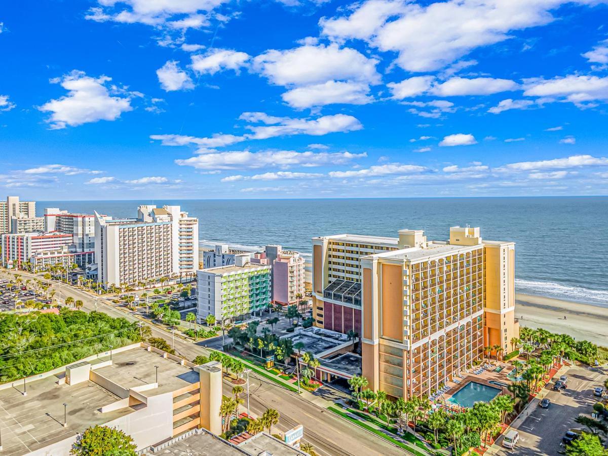 Ocean View Double Suite With Beautiful Decor And Accents Caravelle Resort 1504 Sleeps 6 Guests Myrtle Beach Exterior foto